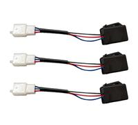 Aboiled 3X Flasher Relay for Ebike 12V Electric Bicycle Flasher with Buzzing Electric Scooter Accessories
