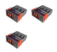 Aboiled 3X MH1210W Digital Temperature Controller AC90-250V 10A 220V Thermostat Regulator with Sensor,Heating Cooling Control