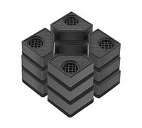 Aboiled 4 Piece Anti Pads Silent Skid Raiser Mat Refrigerator Dryer Support Stand 11.5CM