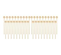 Aboiled 40 Pcs Wood Mallets Percussion Glockenspiel Xylophone Mallets Sticks Wood Small Musical Drumsticks Chime,8.2 Inch