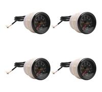 Aboiled 4pcs 52MM Electrical Tachometer 0-8000 RPM 2inch RPM Tacho Meter for 2 3 4 5 6 8 Cylinder Gasoline Engine Car Boat Yacht