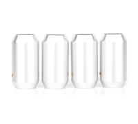 Aboiled 4Pcs Splitter Splitter 16mmx 8mm Diameter DIY Audio Speaker Cable for One-Point Two-Ring HIFI Speaker Cable