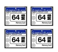 Aboiled 4X 64MB Compact Flash Memory Card for Camera, Advertising Machine, Industrial Computer Card