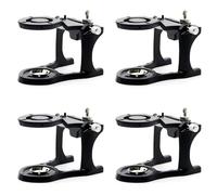 Aboiled 4X Adjustable Denture Magnetic Articulator Dental Articulator for Mounting Pre-Cast Dental Models