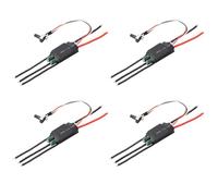 Aboiled 4X DC 7-24V 200W BLDC 3 Phase Brushless Motor Driver Hallless DC Motor Drive Board Speed Controller Regulator