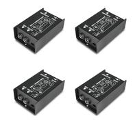 Aboiled 4X Professional DIRECT BOX Single Channel Passive DI-Box Direct Injection Box Balanced & Unbalance Signal New