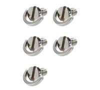 Aboiled 5pcs 1/4 Inch Screw Screw Stainless Steel Adapter for Camera Camera Suppport Tripod Shelf