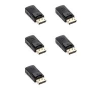 Aboiled 5Pcs 4K Displayport Dummy Plug DP Virtual Display Adapter Graphics Video Card Cheater EDID Headless Ghost Emulator