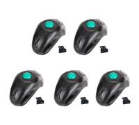 Aboiled 5X 2.4G Wireless Air Mouse Ergonomic Trackball Handheld Finger USB Mouse USB Optical Trackball Mice