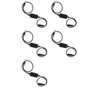 Aboiled 5X 72 Hour Auto Reboot Router Routing Timer Reset Tool DC Power Timing Fiber Modem Router DC Power Manager Black