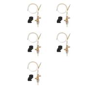 Aboiled 5X Gas Patio Heater Control Valve Thermocouple Sensor Dump Switch Knob Propane Lpg Fire Pit Control Safety Pilot Port