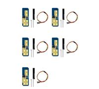 Aboiled 5X HLK-LD2450 24G Smart Home Wave Human Body Motion Target Tracking Radar Sensor Module Test Distance Angle Speed