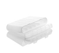 Aboiled 5X Waterproof Storage Box AA AAA 18650 Batteries Portable Holder Case Protectors Organiser for 6pcs 18650