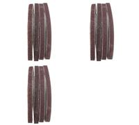 Aboiled 60Pcs 13X457Mm Zirconia Abrasive Sanding Belts 40/60/80/120 Grit
