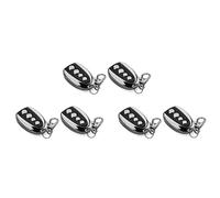 Aboiled 6Pcs 433.92MHz Universal Remote Control for Garage Doors and 4-Button Keychain Duplicator Garage Door Opener