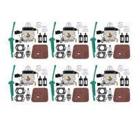 Aboiled 6X Carburetor for FS55 FS55R FS38 FS45 FS46 KM55 HL45 FS45L FS45C FS46C FS55C FS55RC String Trimmer Weed Eater