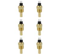 Aboiled 6X for Engine Water Temperature Sensor Oil Temperature Sensor 1/2NPT 21mm Thread for Generator Set