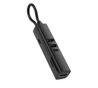 Aboiled 7 in 1 USB C HUB Type-C to HDTV 4K HUB Type C PD 100W Charging Dock for PC/Laptops BLACK