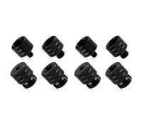 Aboiled 8pcs Mic Stand Adapter, Mic Thread Adapters 1/4 Female to 5/8 Male Screw Adapter for Microphone Boom Camera Tripod