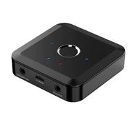 Aboiled Adaptive LL HD 2 in 1 Bluetooth 5.2 Audio Transmitter Receiver 24 Bit 96Khz 3.5MM AUX Wireless Adapter for TV PC Car