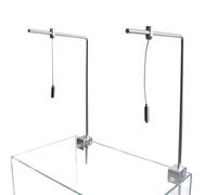 Aboiled Adjustable Aquarium Mounting Bracket LED Universal Fish Tank Light Stand Light Stand Hanging Kit Aquarium Accessories