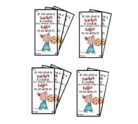 Aboiled Appreciation Greeting Card for Teacher,If You Give Your Teacher A Cookie Book,Cards with Appreciation C