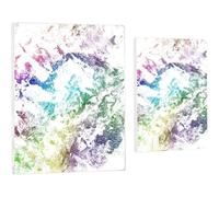 Aboiled Art Plate,8" X 10" and 5" X 7", 2-Pack Gel Print Plate, Reusable Gel Printing Plate for Monoprinting, Printmaking Supplies