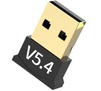 Aboiled Audio Dongle Adapter USB Bluetooth 5.4 Mini Wireless Receiver Transmitter Adapter for PC Laptop Driver Free