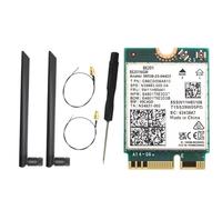Aboiled AX211 for Win10/11 64-Bit+ 2X8DB Antenna BE201 WIFI7 Card 8774Mbps Tri-Band BT5.4 Wi-Fi 7 Wireless WIFI Module M. 2 Cnvio3