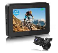 Aboiled Bike Mirror Rear View Camera 1080P 4.3" Screen Monitor for Bicycle, Mountain Bike, Road Bike