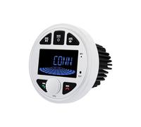 Aboiled Boat Radio Marine Stereo Source Media Player AM FM RDS Receiver MP3 MP4 Video for ATV UTV Cart Motorcycl Stereo Marine Radio Cover for ATV UTV Cart Motorcycl