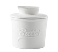 Aboiled Butter Crock for Counter with Water, Butter Keeper for Spreadable Butter Ceramic Butter Dish with Lid for Countertop A
