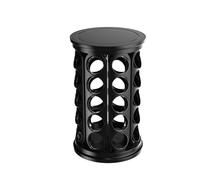 Aboiled Coffee Capsule Holder, for 40 Pods Organizer Carousel:Home or Office Kitchen Counter Storage Black