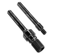 Aboiled Core Bit Adapter Converter for Concrete, 1-1/4"- 7 UNC Male Thread to 5/8"- 11 Male Thread and SDS Max Drilling System