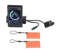 Aboiled Cycling Display Meter with 2 NFC Cards 5 Pin Inductive LCD Control Panel Water Proof for Electric Bikes Scooters