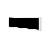 Aboiled D92 9.2-Inch Long Strip Screen CPU Temperature Monitor Computer Case Sub-Screen Performance Monitoring DIY Theme Computer Build White