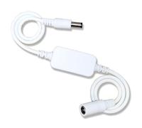 Aboiled DC Power Timing Router Auto Reboot 72 Hour Routing Timer Reset Tool Fiber Modem Router DC Power Manager White