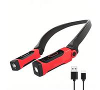 Aboiled Detachable Led Neck Light, for Reading Flashlight, Neck Light Machine for Work, Craft,Grilling Repairing