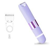 Aboiled Double-Head Shaver USB Hair Removal Shaver 2-in-1 Waterproof Electric Dual Head Shaver and Private Parts Hair Removal Shaver