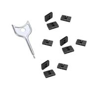 Aboiled Durability USB Port Cover 10PCS USB A Port Blocker for Enhanced Data Security Protection for Computers