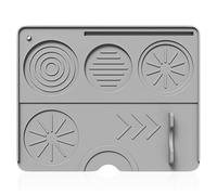 Aboiled Espresso Tamping Station Non-Slip Espresso Tamper Mat for Home Kitchen Bar Espresso Accessory Coffee A