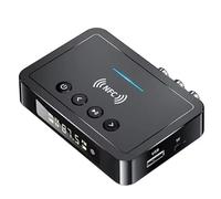 Aboiled FM NFC Bluetooth Receiver 5.0 Bluetooth Transmitter Three-In-One Adapter Universal Computer Compatibility