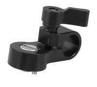 Aboiled For DSLR Camera Cage Rig Support System- 15mm Single Rod Clamp Adapter with 3/8"- 16 Mounting Screw for 15mm Rod Rail