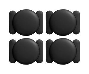 Aboiled For Find My Tracker Kit Compatible GPS Smart Tag 4-Pack Featuring Strong Magnetic Suction Silicone Shell Anti-Loss for Pet
