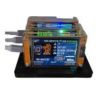 Aboiled For Home Compatible 3X 1060KH/S Bitmain + 3 Slots Stand Upgraded Harsh Rate 2.8 Inch Smart Display Bitcoin Crypto Solo Miner