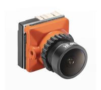 Aboiled FPV Camera 1800TVL 5MP 2.1mm 1/8 Inch Starlight Sensor 5V-40V NTSC/PAL with OSD for RC FPV Racing Drone DIY Parts Orange