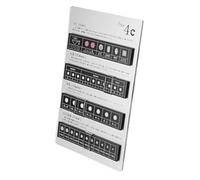 Aboiled Grading Board 4C Display Board Jewelry Tool Identification Tool Teaching Prop for Education Classification,A