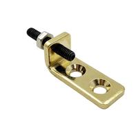 Aboiled Guitar Parts Brass Tremolo Stopper Stabilizer Set for FR and Other Floating Bridges with Screw Wrench