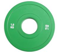 Aboiled Gym Micro-Type Plates Dumbbell Weight Plate Rubber Fractional Weight Plates Add-on Aperture 50.4mm 1.0KG