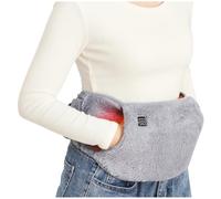 Aboiled Hand Warmer Rechargeable USB Portable Plush Electric Foot Heater Reusable for Home Winter Use on Hands Feet Abdomen Keep Warm